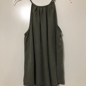 Olive Green tank size medium
